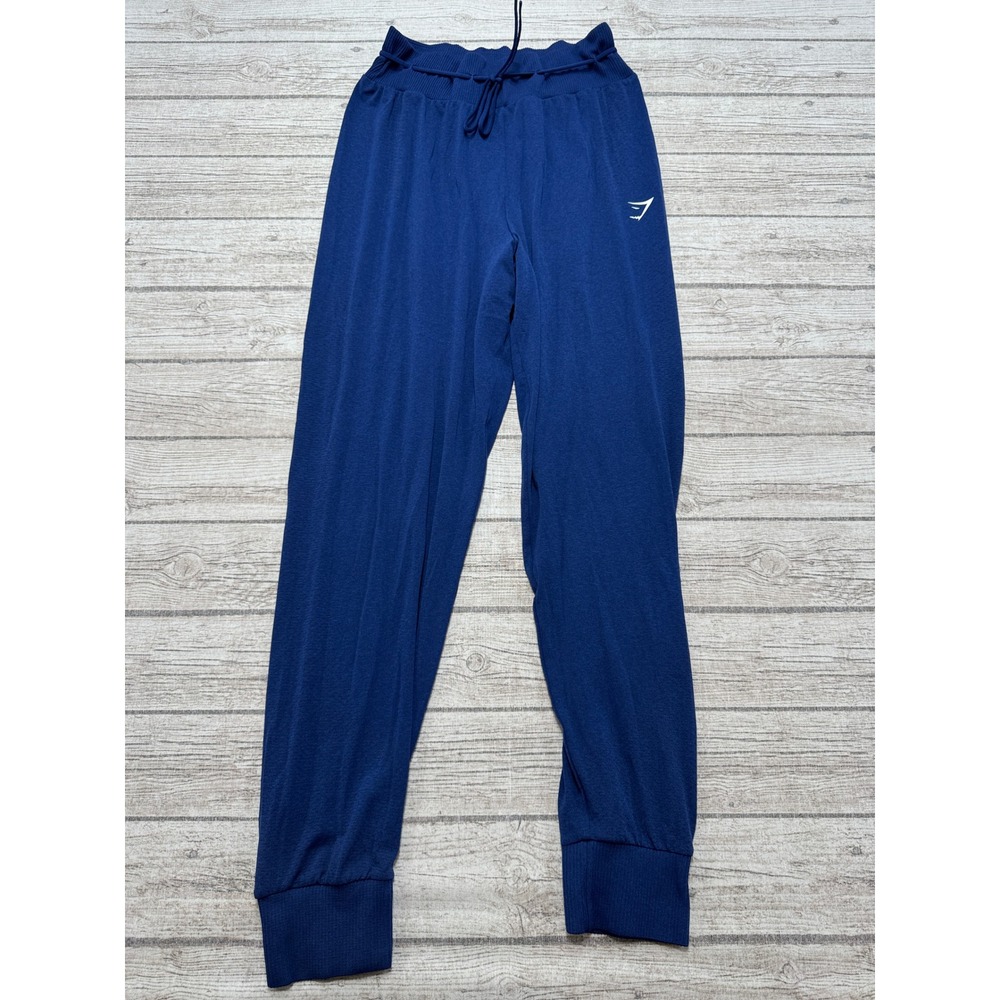 Gymshark Joggers Women's Medium Blue Athletic Lightweight Training Gym Workout